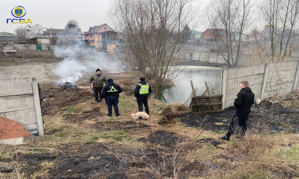 На Київщині триває боротьба з паліями